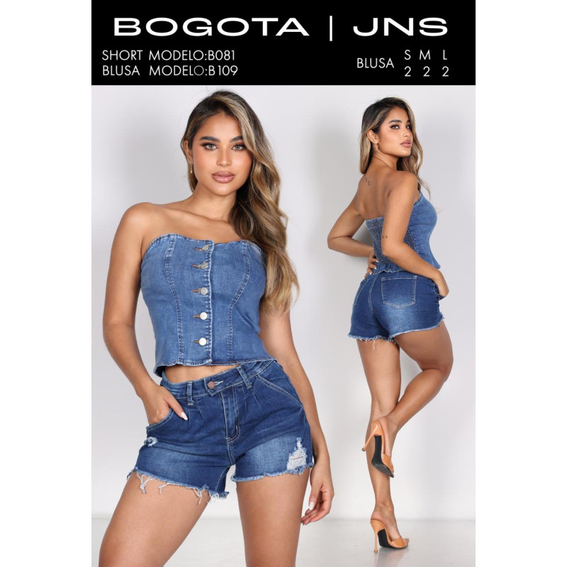 SHORT 081   BLUSA 109