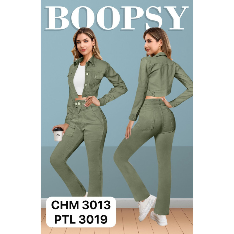 PANTALON 3019    CHAMARRA 3013